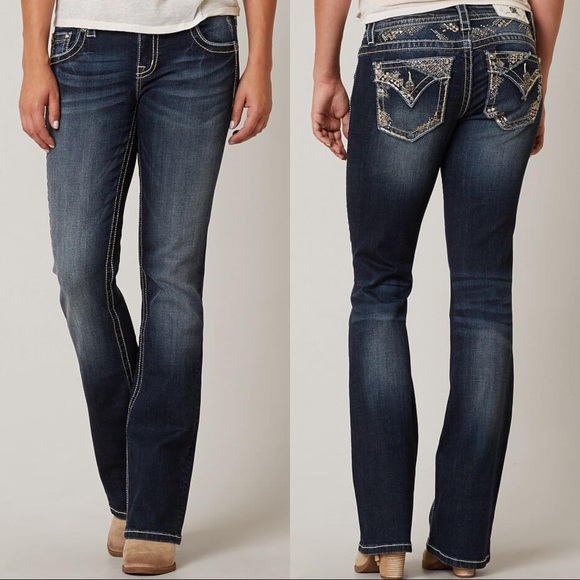 Miss Me Denim - NWOT Miss Me Bling Embellished Easy Boot Jeans